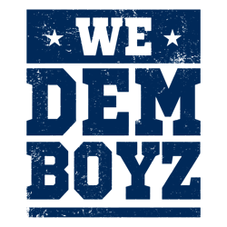 We Dem Boyz Dallas Cowboys SVG Digital Download