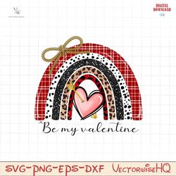 Be my valentine PNG file, Retro valentine day PNG