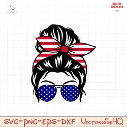 4th July SVG Mom PNG