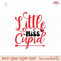 Little Miss Cupid SVG