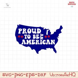 Proud to be an american 2 SVG PNG, 4th of July SVG Bundle