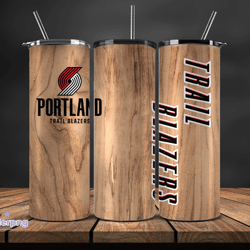 portland trail blazers tumbler wrap, basketball design,nba teams,nba sports,nba tumbler wrap,nba ds-76