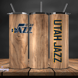 Utah Jazz Tumbler Wrap, Basketball Design,NBA Teams,NBA Sports,Nba Tumbler Wrap,NBA DS-84