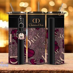 dior  tumbler wrap, dior tumbler png, dior logo,luxury logo brand 45