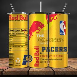 indiana pacers tumbler wraps, nba red bull tumbler wrap 53