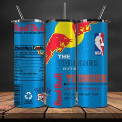 oklahoma city thunder tumbler wraps, nba red bull tumbler wrap 59
