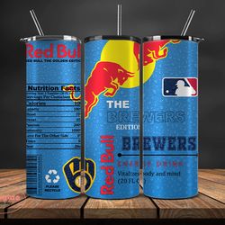 milwaukee brewers tumbler wraps, mlb red bull tumbler wrap 81