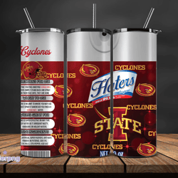 Cyclones Haters Be Gone Tumbler Wrap, College Haters Be Gone Tumbler Png 46