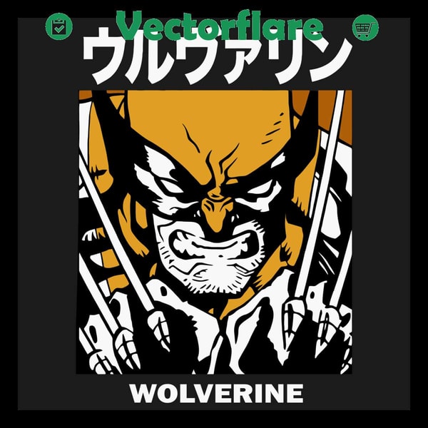 1990 Wolverine Vector Wolverine Svg, Trending Svg, Wolverine Svg, XMen Svg, Kanji | Inspire ...