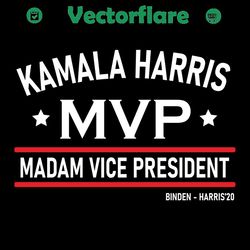 kamala harris mvp madam vice president svg, trending svg, kamala harris biden democrat svg, madam vice president svg, ka