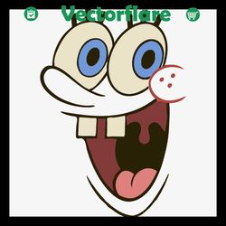 spongebob squarepants excited big face svg, trending svg, spongebob squarepants svg, squarepants svg, spongebob face svg