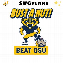 bust a nut beat osu ohio state svg
