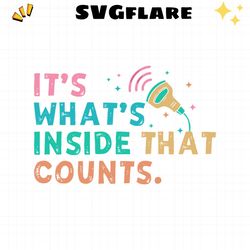 retro whats inside that counts svg
