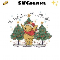 the most wonderful time of the year winnie the pooh png