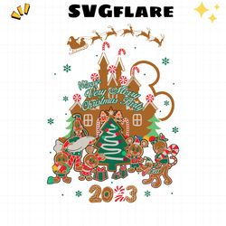 mickeys very merry christmas party svg