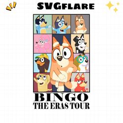 Vintage Bingo The Eras Tour PNG