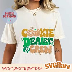 funny cookie dealer girl scout svg