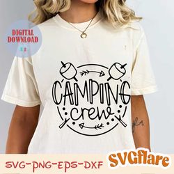 camping crew svg, funny camping svg, camping svg, quote camping svg