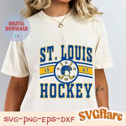 st. louis blue, vintage st. louis blue sweatshirt \ tshirt, blues sweater, blues tshirt, hockey fan shirt, retro st. lou
