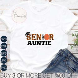Senior Auntie PNG file, Senior 2024 PNG