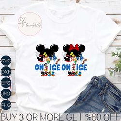 Bundle Mouse On Ice 2024 Svg, Family Vacation Svg, Family Trip Svg, Magical Kingdom Svg, Fabulous Trip Svg, Mouse Trip S