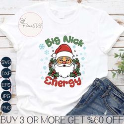 Big Nick Energy Christmas SVG