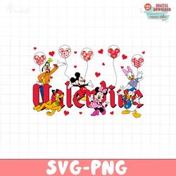 Mouse And Friends Valentine PNG Bundle, Valentine Mouse Story Png