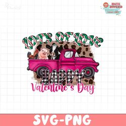 Lots of love PNG happy valentine day png