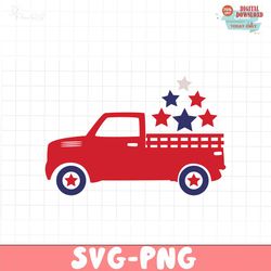 Truck STAR SVG PNG, 4th of July SVG Bundle