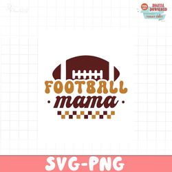 Football mama PNG SVG, Retro Football SVG Bundle