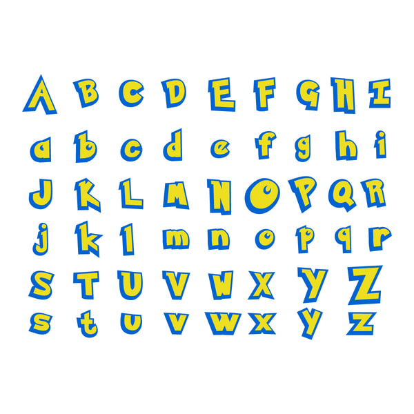 Pokemon Font Svg, Pokemon Alphabet Letter SVG Pokemon Number | Inspire ...