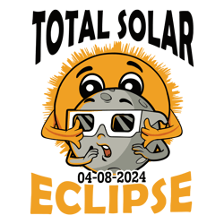Funny Total Solar Eclipse Astronomy Sun And Moon SVG
