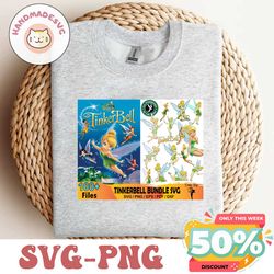 100 files disney tinkerbell bundle svg