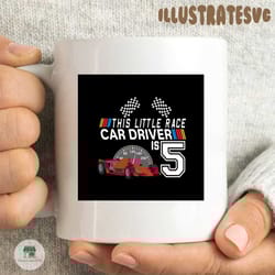 kids 5 year old race car birthday svg 5th racing party svg, birthday svg, kid svg, race svg