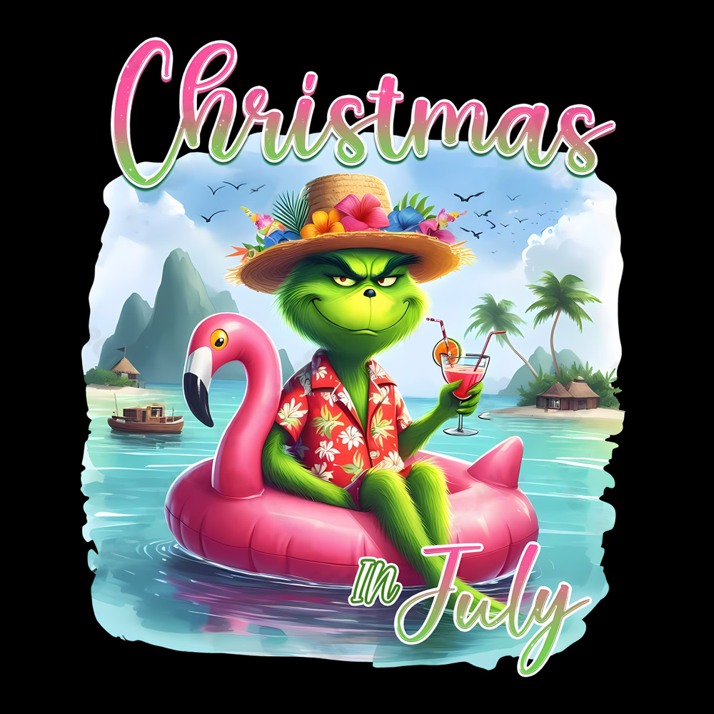 Retro-Christmas-In-July-Grinch-Summer-Beach-PNG-2007241057.png