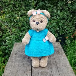 amigurumi pattern teddy bear, crochet bear pattern, crochet patterns, crochet animals, pdf tutorial, crochet toys