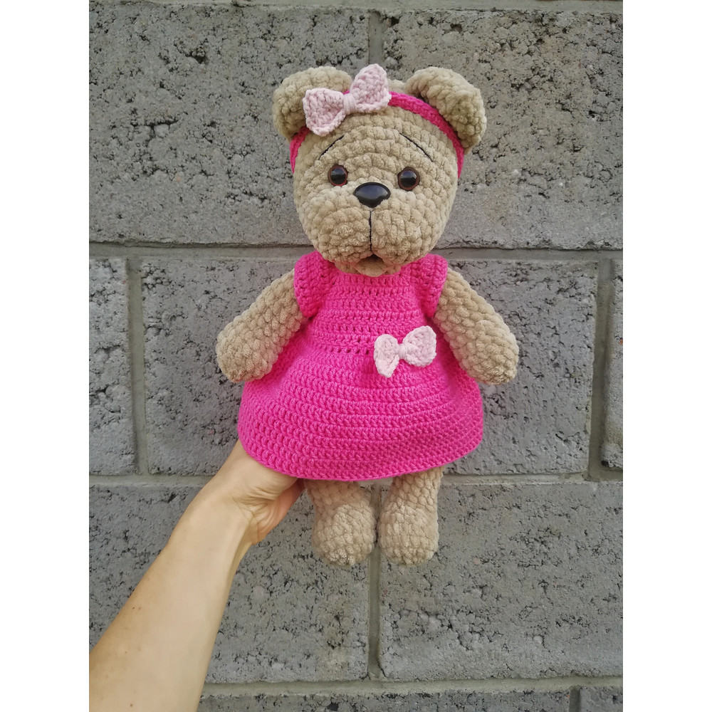 Amigurumi Pattern Teddy Bear Crochet Bear Pattern Crochet Patterns Crochet Animals Plush Amigurumi Pdf Tutorial 7