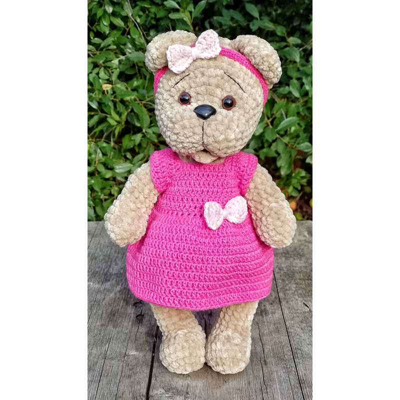 Amigurumi Pattern Teddy Bear Crochet Bear Pattern Crochet Patterns Crochet Animals Plush Amigurumi Pdf Tutorial 8