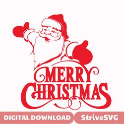 merry christmas santa svg christmas svg santa svg svg files for cricut instant download christmas shirt svg winter svg