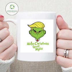 grinch trump make christmas great again svg, christmas svg, grinch svg, trump svg