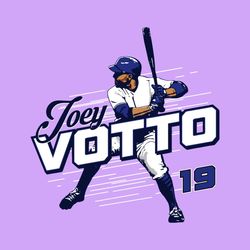 Joey Votto Toronto MLB Player Baseball Svg Digital Download