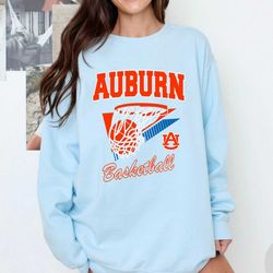 retro auburn basketball ncaa team svg