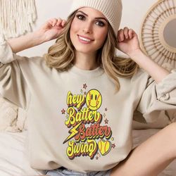 hey batter batter swing softball game svg