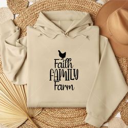 Faith Family Farm Svg