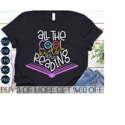 reading svg, bookworm svg, book lover svg, back to school svg, books svg, bookish png, svg files for cricut, sublimation designs downloads