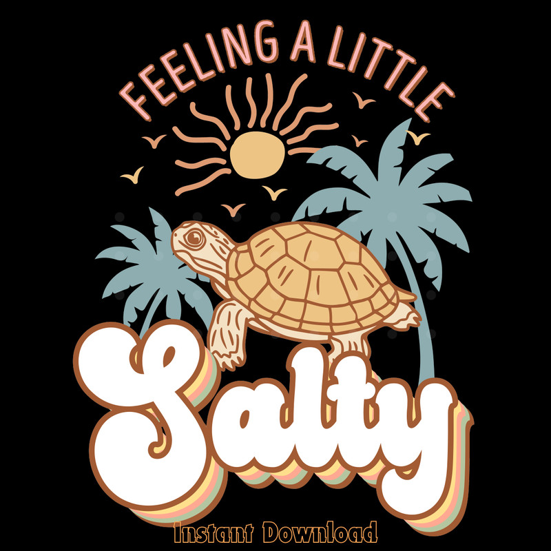 Feeling-a-Little-Salty,-Retro-Summer-PNG-PNG200424CF16450.png