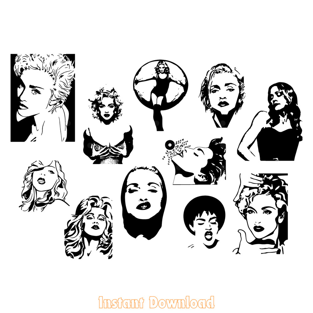 Digital-SVG-PNG-JPG-Madonna,-silhouette,-vector,-clipart,-instant-download-519050521.png