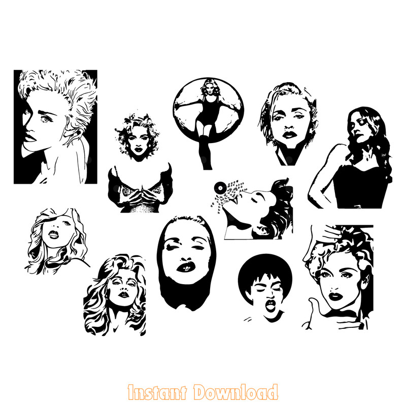 Digital-SVG-PNG-JPG-Madonna,-silhouette,-vector,-clipart,-instant-download-519050521.png
