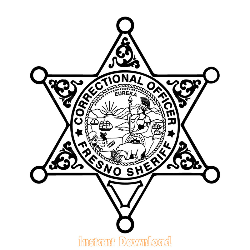 Fresno-California-Correctional-Officer-Badge-SVG,-Fresno-Sheriff-Badge,-Corrections-2059329.png