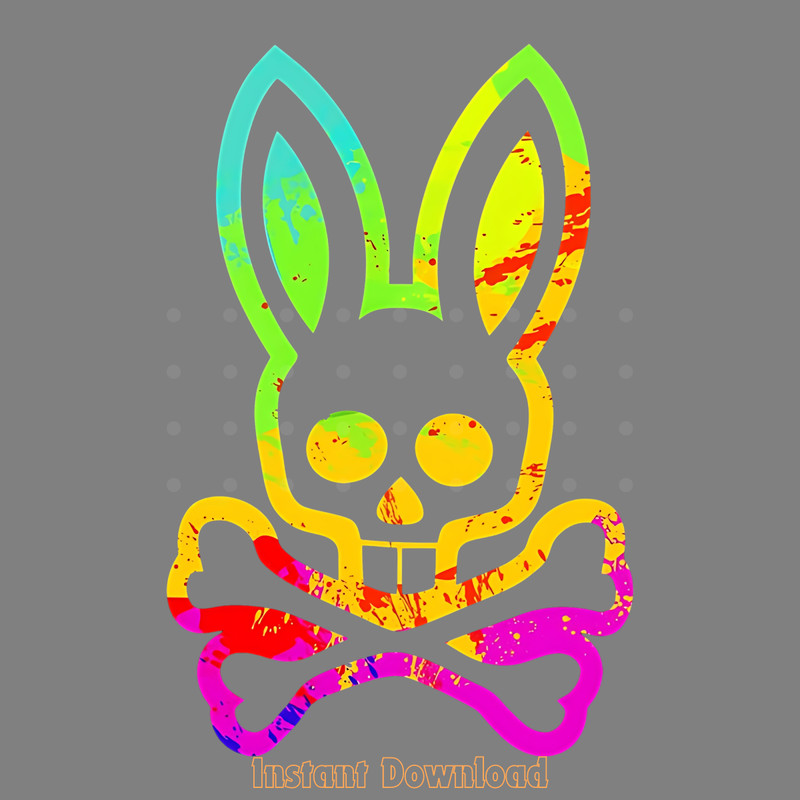 Psychedelic-Bunny-Png-Digital-Download-Files-2185279.png